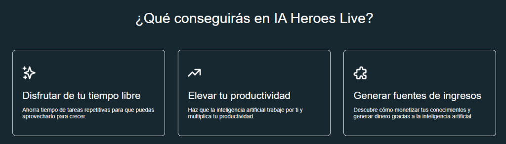La formación IA Heroes Pro vale la pena