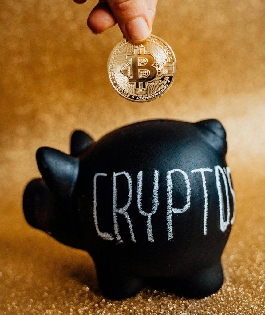 Invertir en criptomonedas.